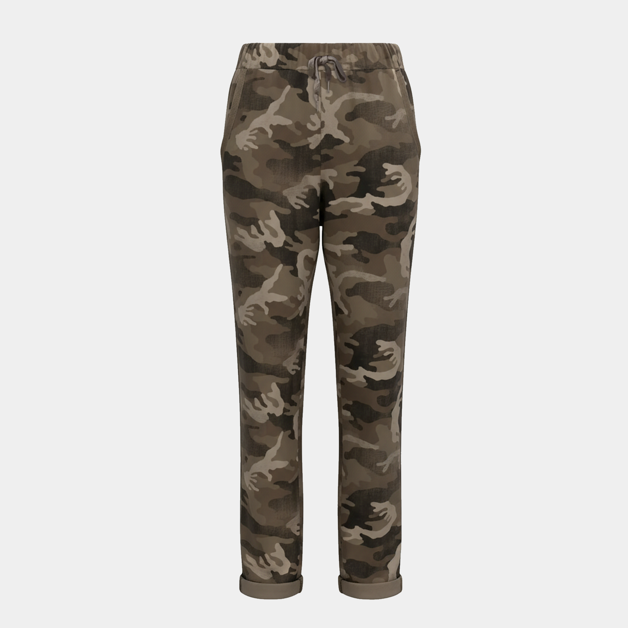 French Terry Camo Joggers