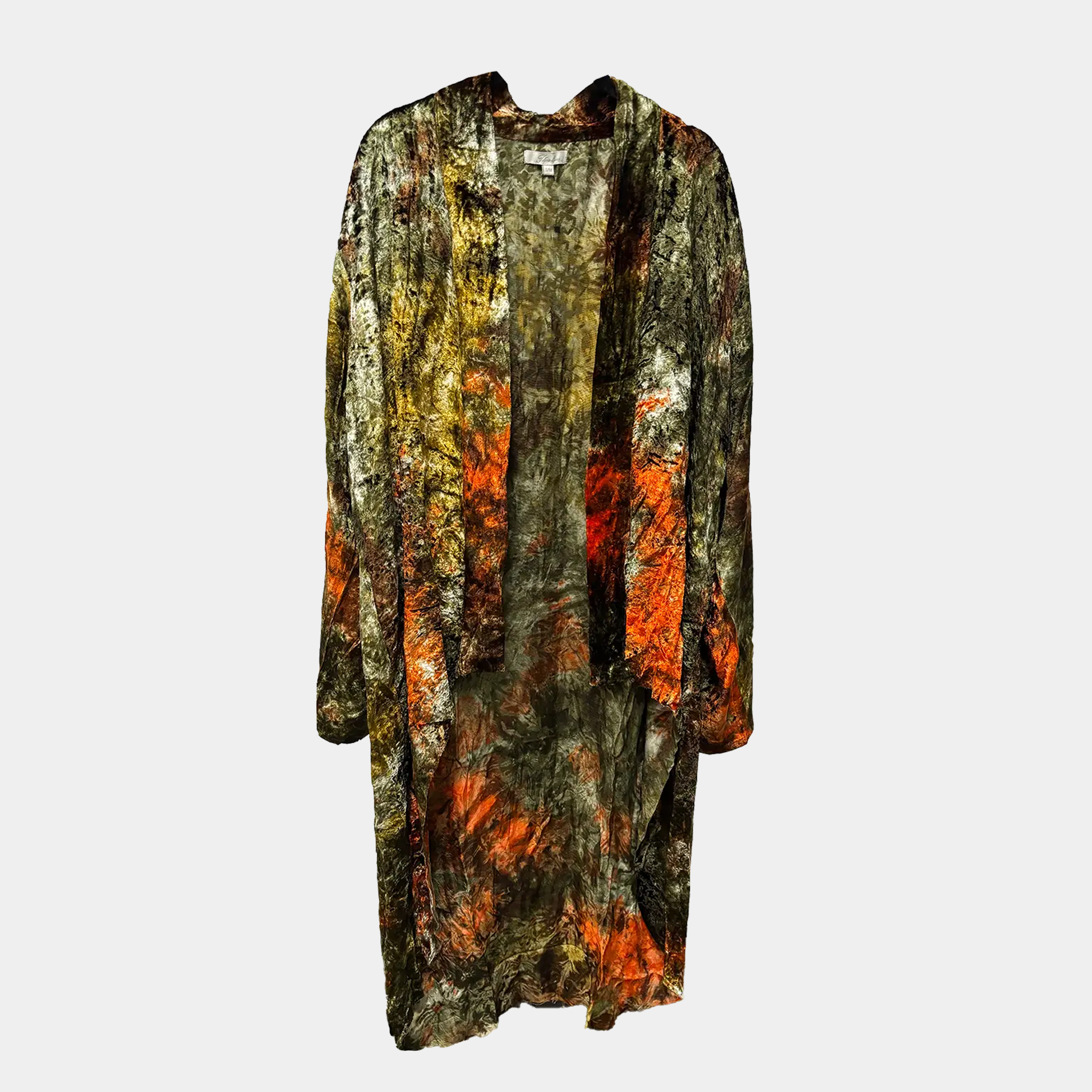 Velvet Tie Dye Duster in Two Color Options