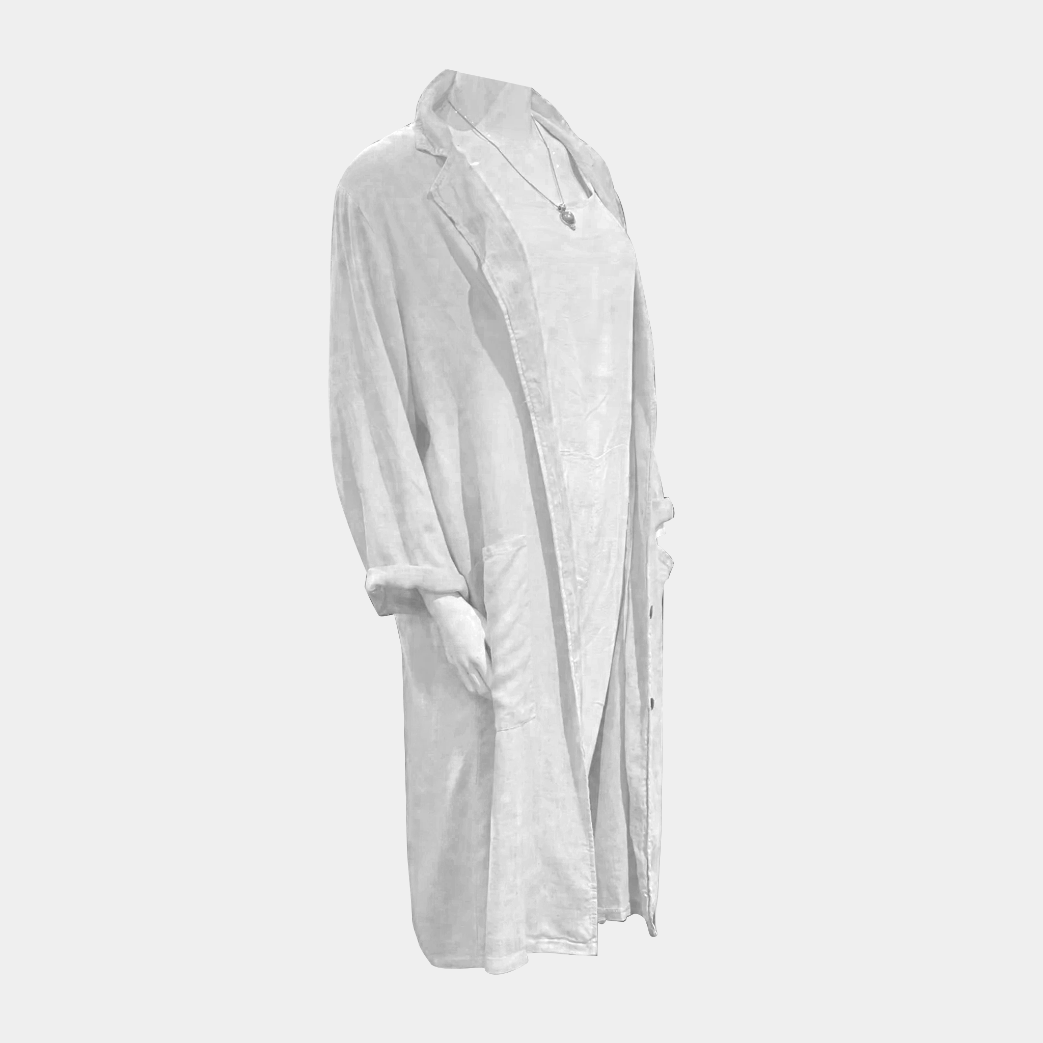 Duster/Cover Up/Button Up in Linen