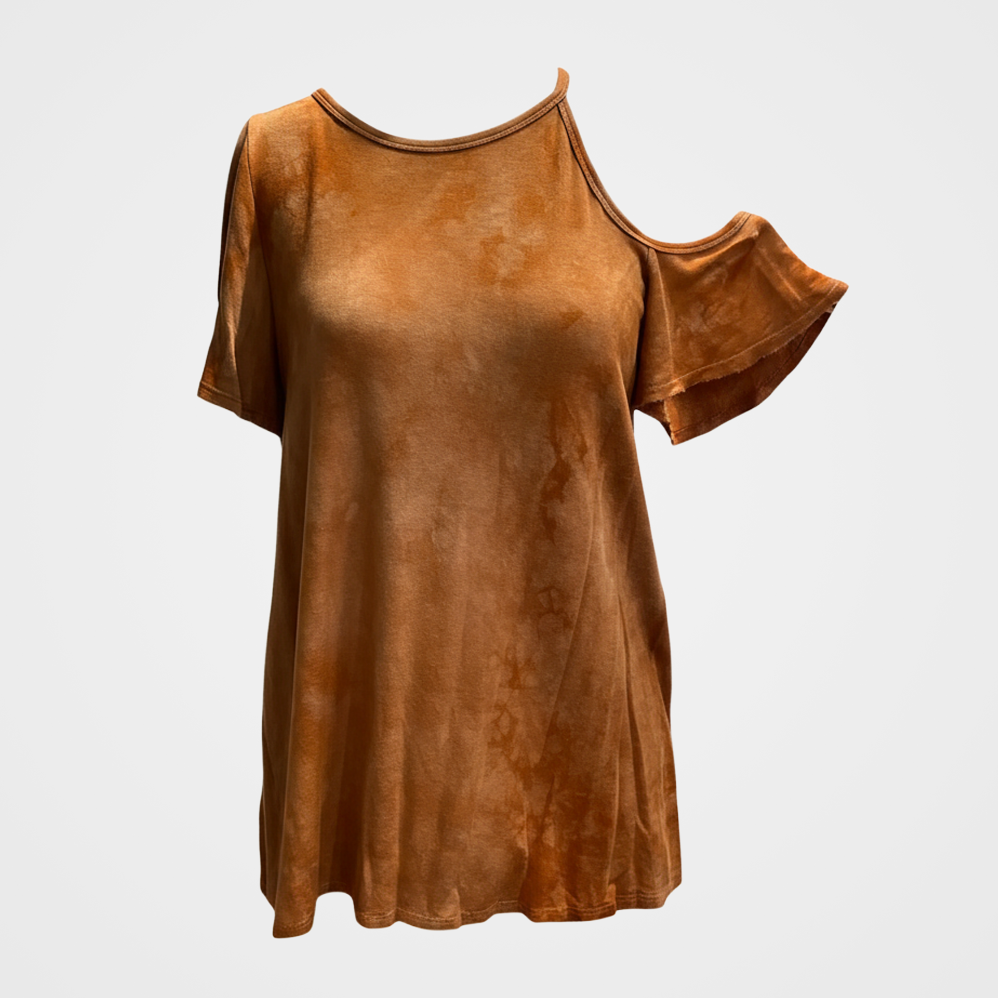 Asymmetric Cold-Shoulder Top