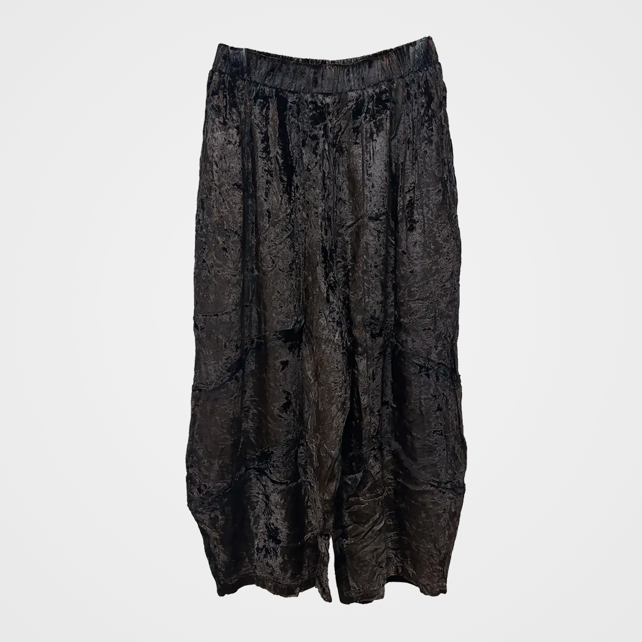 Harem Float Pants in Rayon Velvet