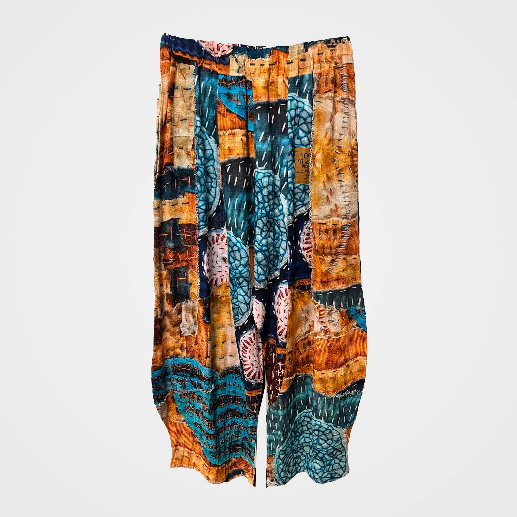 Harem Pants in Cotton Gauze in Six Colors