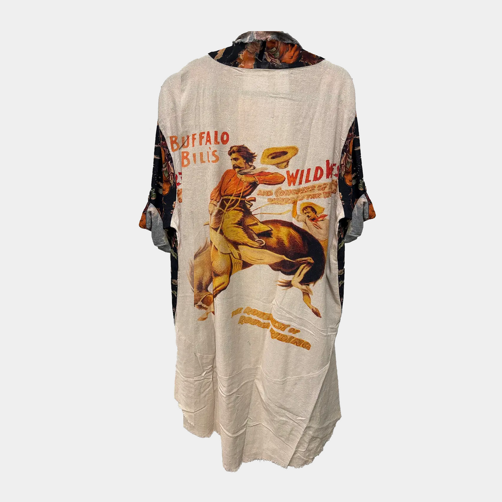 Duster w/ Buffalo Bill Vintage Poster Print