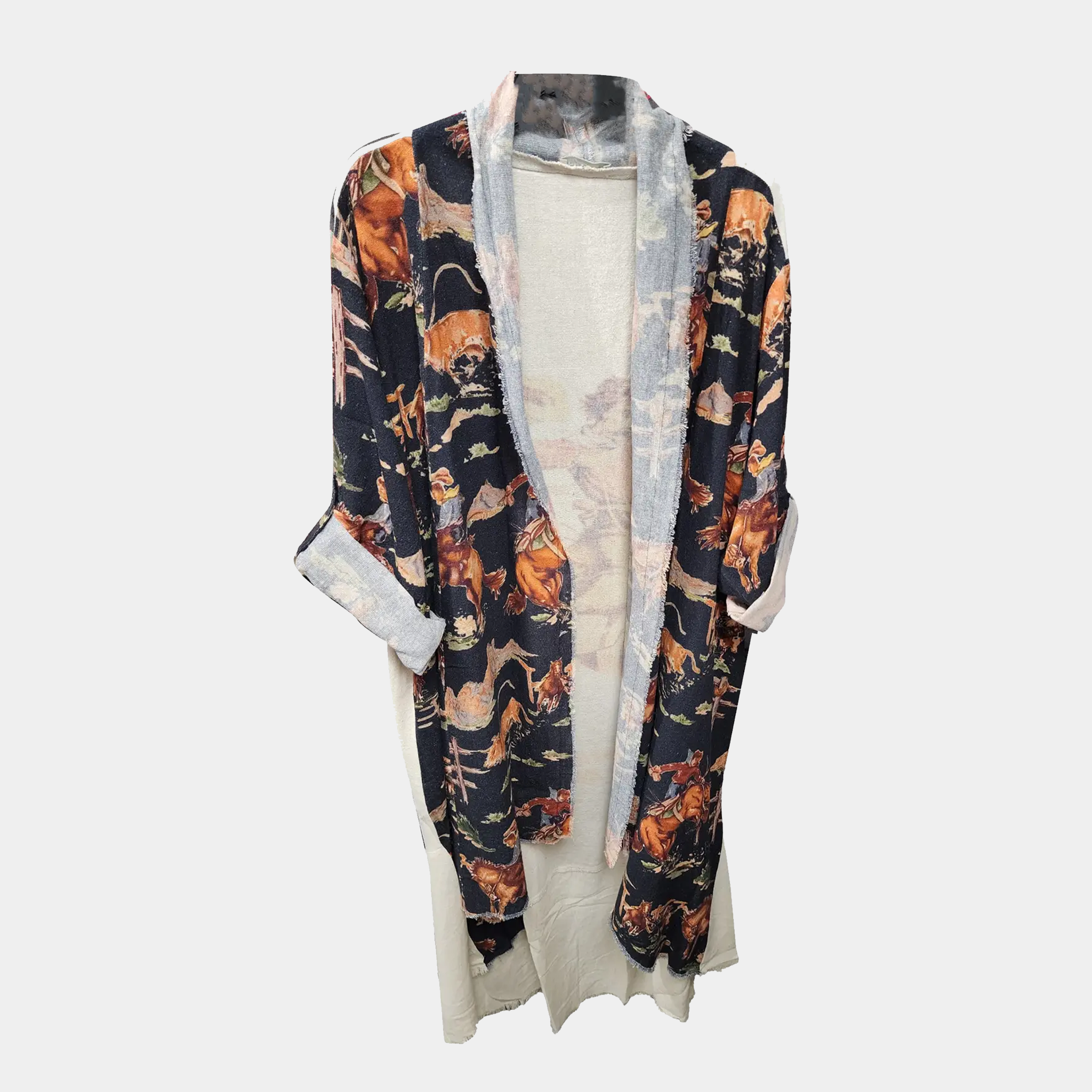 Duster w/ Buffalo Bill Vintage Poster Print