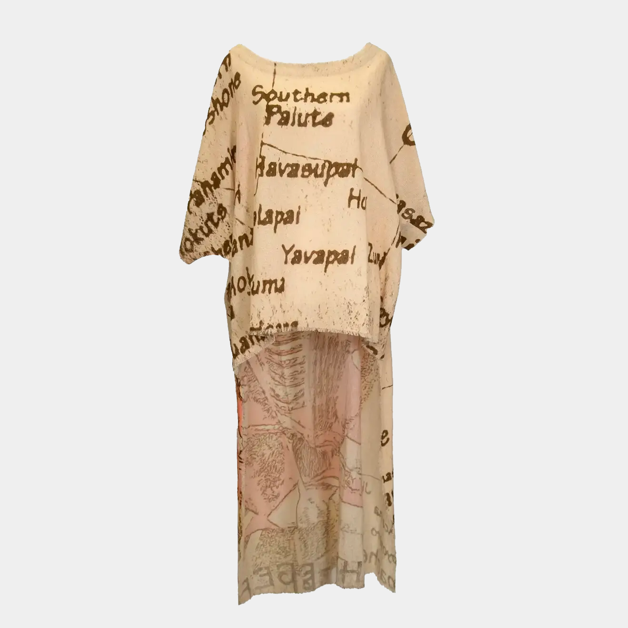 Hi-Lo Tunic with Tribe Names (front) & Chief Joseph (back)