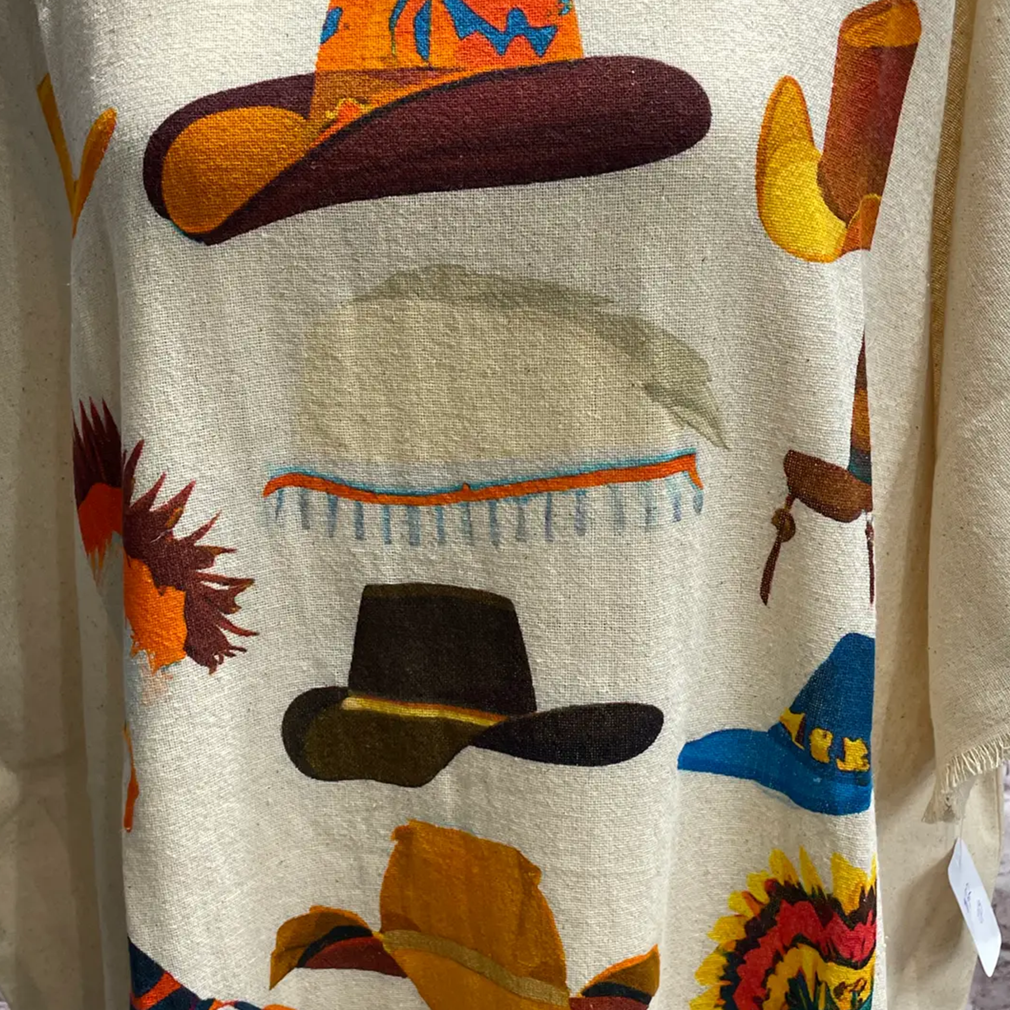 Kaftan with Cowboy Hats Graphic