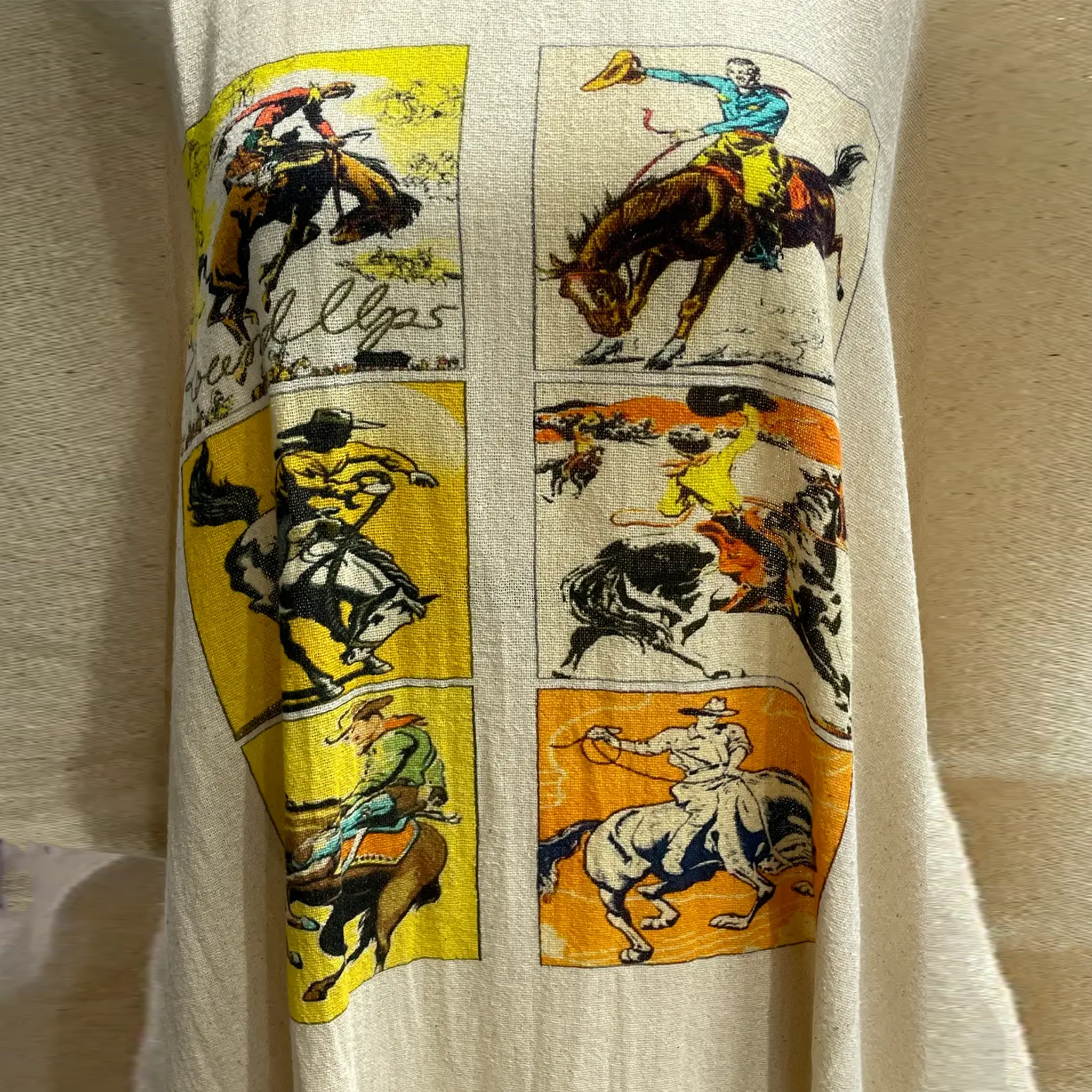 Kaftan with Rodeo Graphic