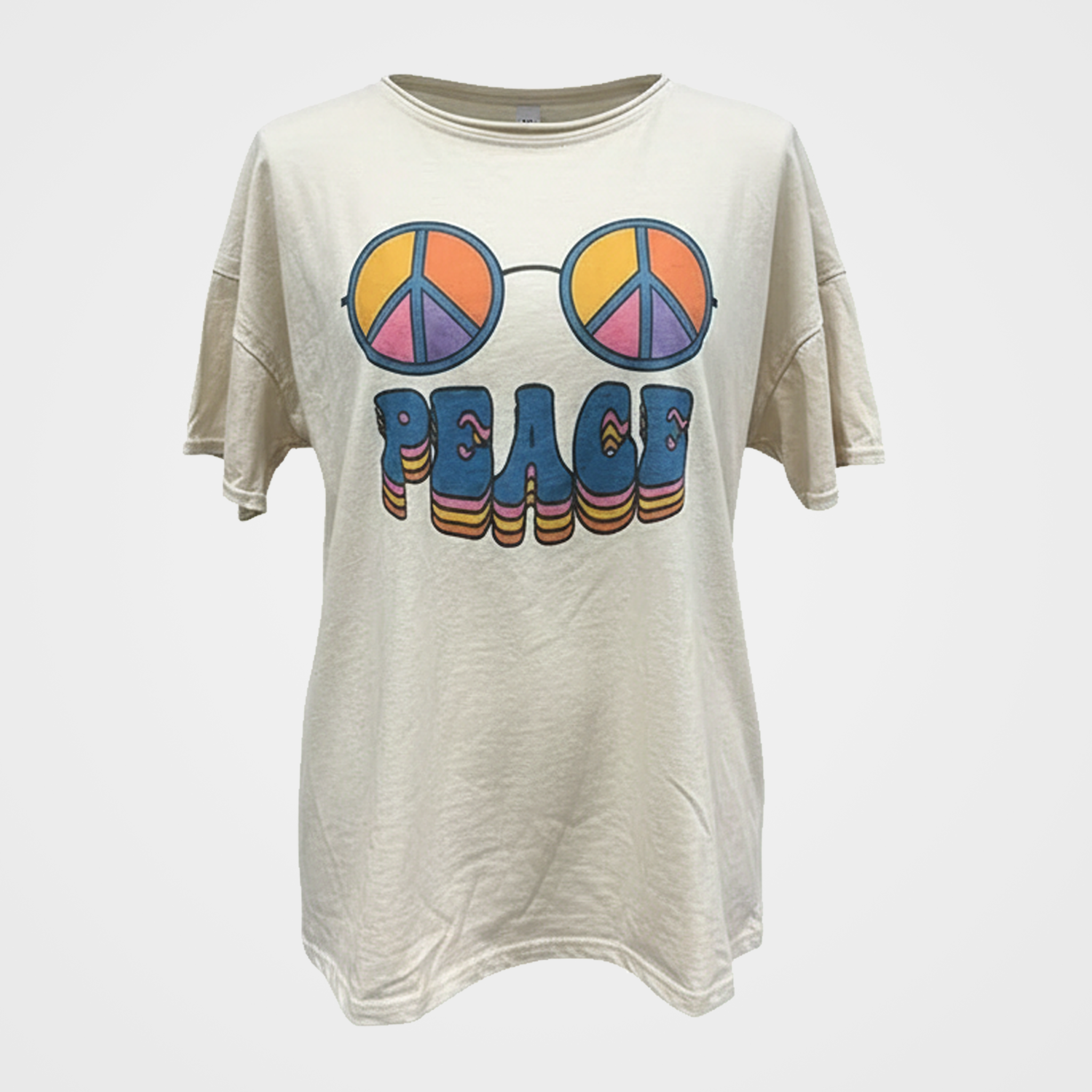 70s Sunglasses & Peace Tee